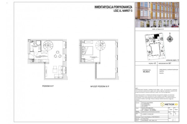 Łódź, Śródmieście, Nawrot, lokal typu loft: wysokość lokalu 5.85m